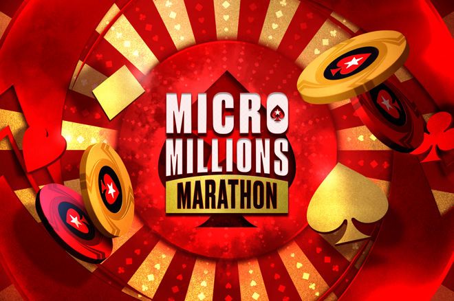 PokerStars Announces MicroMillions Marathon Schedule: Extremely Low Buy-Ins & $2 Million Guaranteed!